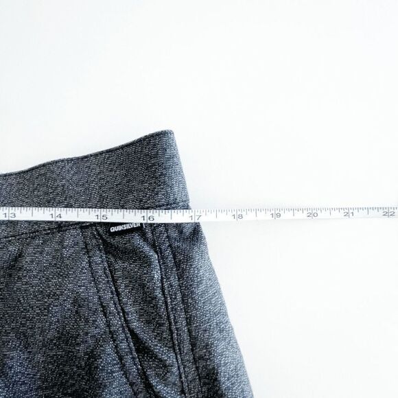 Quiksilver Mens Union Heather Shorts Black White 34 Regular - Picture 7 of 9